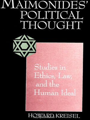 cover image of Maimonides' Political Thought